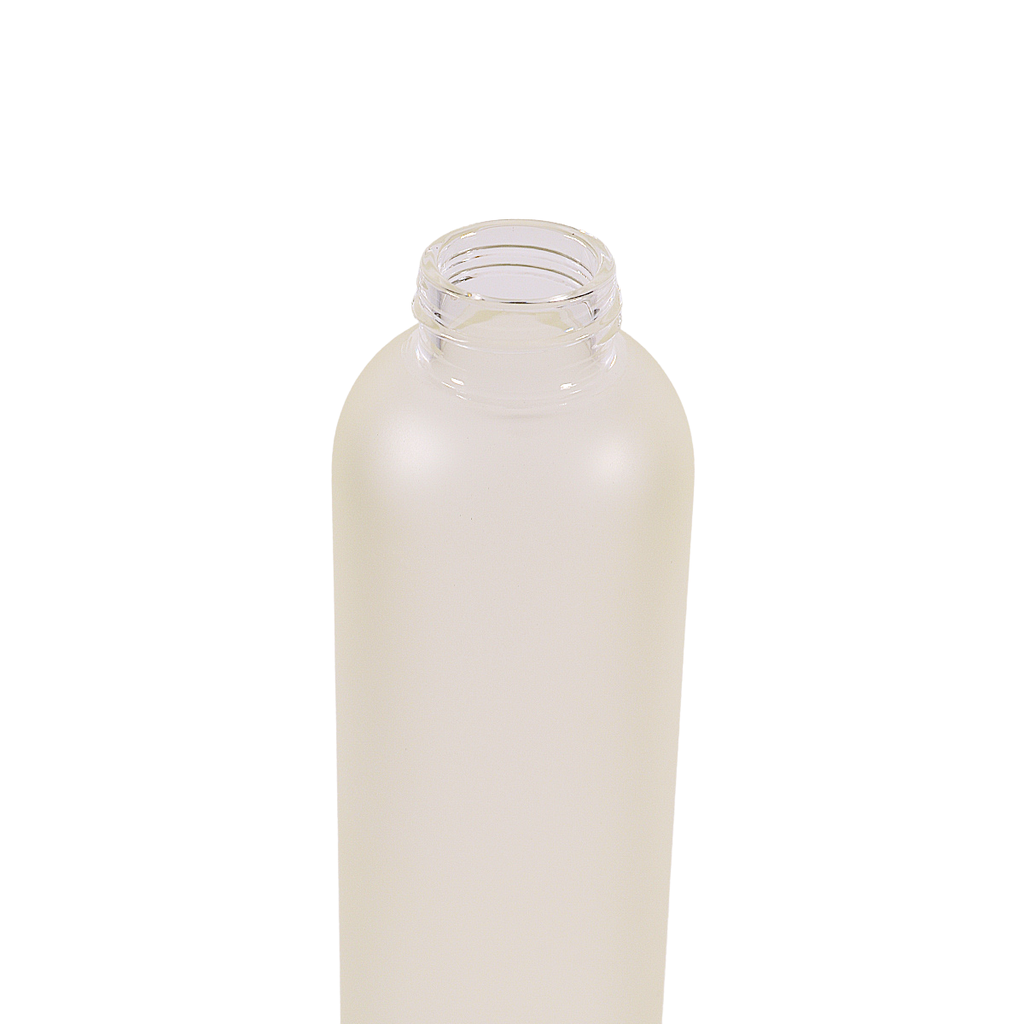 Sticlă de apă satinată aurie, mată, borosilicată, 750 ml