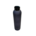 Sticlă de apă satinată neagră, mată, borosilicată,elegantă 750 ml