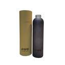 Sticlă de apă satinată neagră, mată, borosilicată,elegantă 750 ml