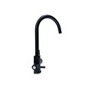 Baterie cu 3 cai, alama, DG-B3302-MB, pentru apa filtrata, calda/ rece, rotire 360°, debit ajustabil, negru