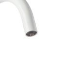 Baterie cu 3 căi, alamă,  DG-B3302-MW, pentru  apă filtrată, caldă/ rece,  rotire 360°, debit  ajustabil, alb