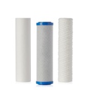 Sistem filtrare apa 3 in 1, AWF-UPS-3H, Platinum Wasser, debit 3,7 litri/min, capacitate filtrare 16000 l, 2-6 bari, alb