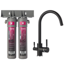 AWE Prima- sistem filtrare apa, AWF‑UPS‑2H‑NL, New Line, 5 in 2, efect antibacterian, cu robinet smart, lux