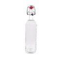Sticla de apa transparenta Hydrosommelier, cu inchidere ermetica, 1 L, AWE