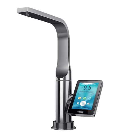 [EVT-IA4] Ionizator apa Miracle Max Royale, VS-A705, CHANSON, robinet smart digital cu ecran touch screen, 9000 l (max 12 luni), 4 niveluri apa alcalina, 3 niveluri de apa acida, 1 nivel de apa neutra, argintiu